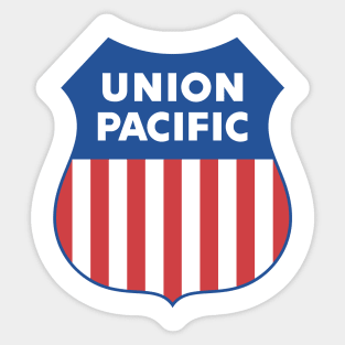 Union Pacific Railroad Proud Logo Sticker